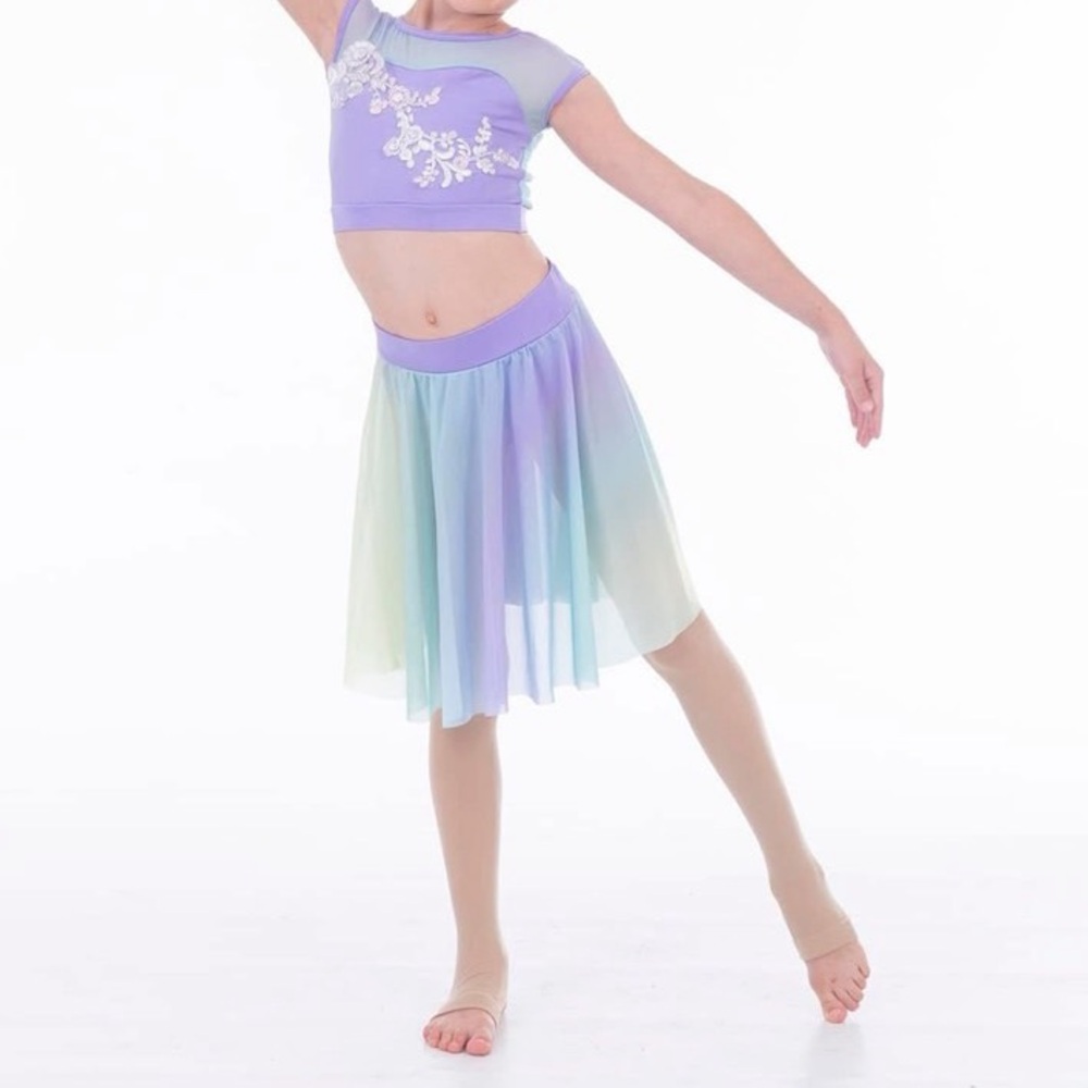 Kids Pastel Ballet Lyrical Costume